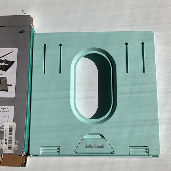 Foldable stand with 9 - step adjustable height & angel for ergonomic comfortable - Picture 2 of 8